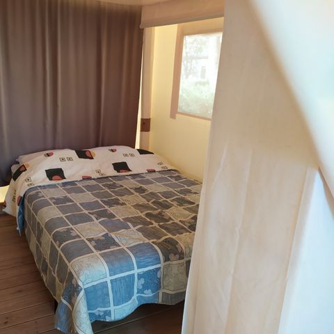 Canvas and wooden tent 4 persons - Ecolodge (without sanitary facilities)