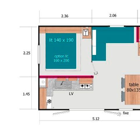 MOBILHOME 6 personnes - Rapidhome