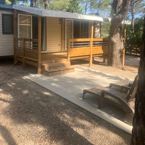 Stacaravan 4 personen - Stacaravan Confort 34m² - eigenaar-bewoner- 2 kamers