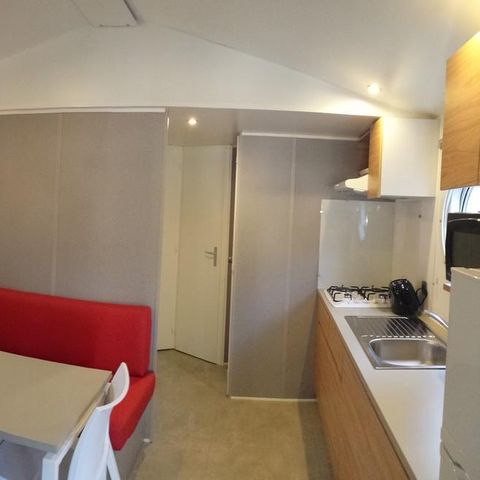 MOBILHOME 6 personas - La Familia Plus 3 habitaciones 32m² - 6 pers + bebé (4 adultos MAX - - Aire acondicionado opcional)