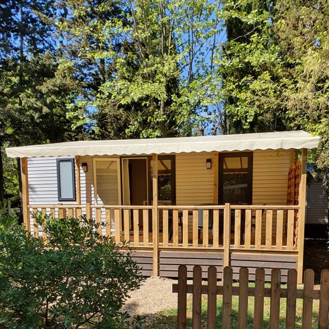 MOBILE HOME 4 people - PREMIUM 2 CH - 30 m² / covered terrace 15 m² (pets not allowed - no smoking).
