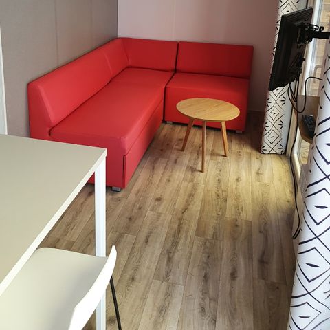 CASA MOBILE 4 persone - PREMIUM 2 CH - 30 m² / terrazza coperta 15 m² (animali non ammessi - non fumatori).