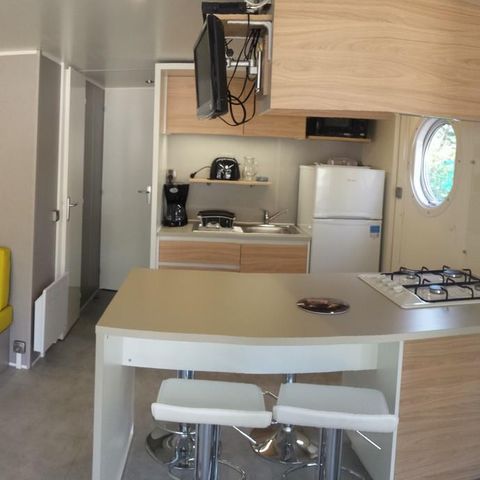 MOBILHOME 4 personnes - Le Grand Large 2 chambres 25m² (4 adultes maxi - animaux interdits - non fumeur)