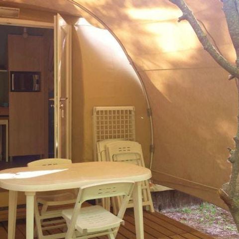Stacaravan 4 personen - Le Coco 2 kamers 16m² zonder badkamer (2 volwassenen max - Huisdieren niet toegestaan - niet-roken)
