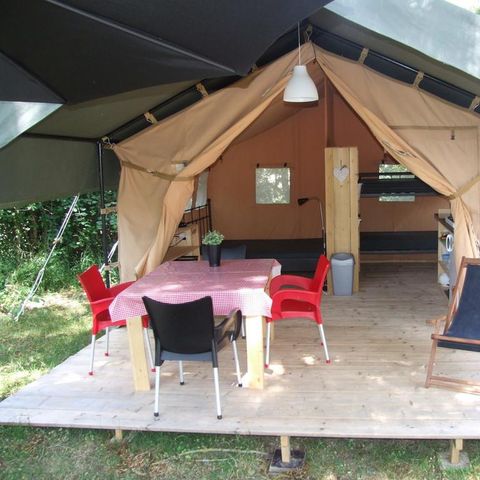 Zelt 4 Personen - Safari (ohne Sanitäranlagen)