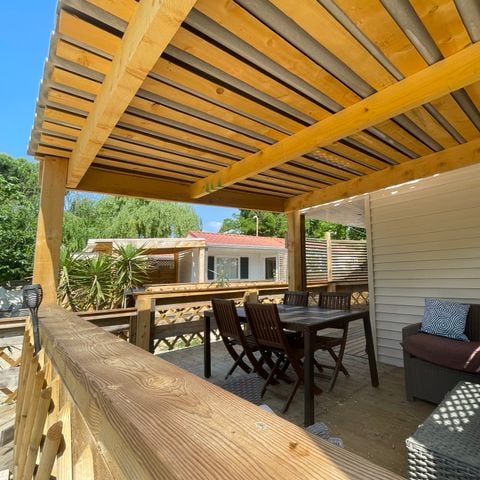 MOBILHOME 4 personnes - THEOULE - 4 personnes - disponible à partir de 17h