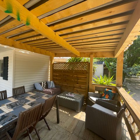 MOBILHOME 4 personas - THEOULE - para 4 personas - disponible a partir de las 17h00