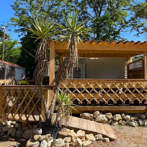 BUNGALOW 4 personnes - THEOULE - 4 personnes - disponible à partir de 17h