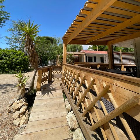 MOBILE HOME 4 people - THEOULE - sleeps 4 - available from 5pm