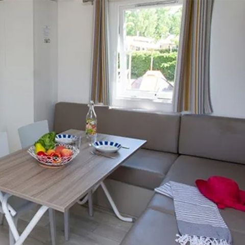 Stacaravan 6 personen - Stacaravan Aups - 28m² - 3 kamers + TV + A/C
