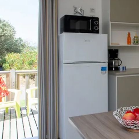 Mobilhome 6 personas - Mobil home Aups - 28m² - 3 dormitorios + TV + A/C