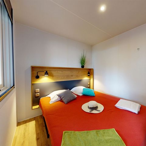 Mobile home 4 persons - Mobile home Sainte-Croix - 28m² - 2 bedrooms + TV + A/C