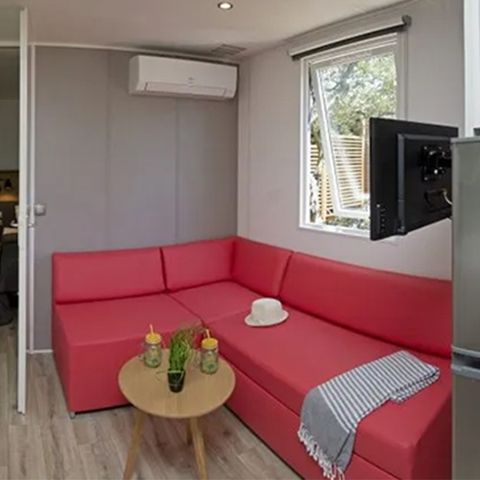 Mobile home 6 persons - Mobile home Verdon - 33 m² - 3 bedrooms + TV + A/C