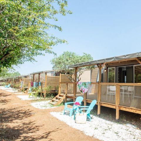 Mobile home 6 persons - Mobile home Verdon - 33 m² - 3 bedrooms + TV + A/C