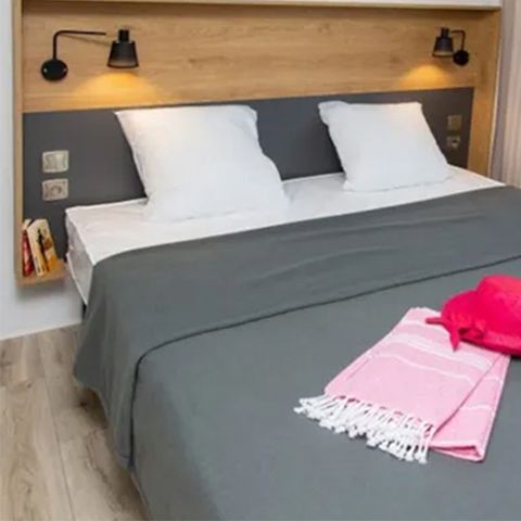 Mobilhome 4 personas - Mobil home Castellane - 30m² - 2 habitaciones + TV + A/C