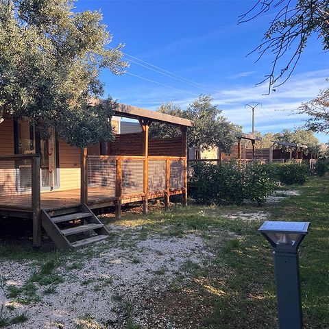 Mobile home 4 persons - Mobile home Castellane garden side - 30m² - 2 bedrooms + TV + A/C