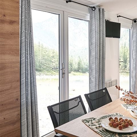 Mobilheim 6 Personen - Quinson - 33m² - 3 Schlafzimmer + TV + A/C