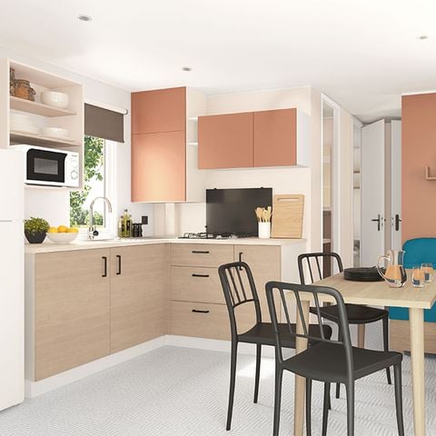 BUNGALOW 6 personnes - Tourtour - 33m²  - 3 chambres + Tv + A/C