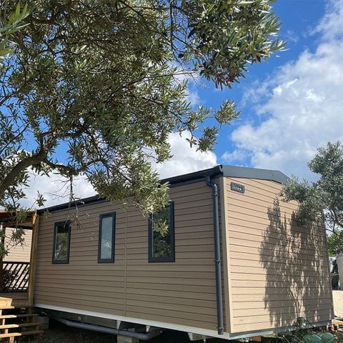 Stacaravan 6 personen - Tourtour - 33m² - 3 kamers + Tv + A/C