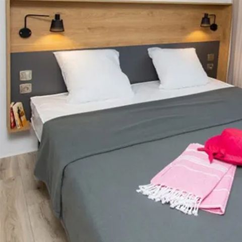 Mobilheim 4 Personen - Moustiers 32m2 + Geschirrspüler + TV + Klimaanlage