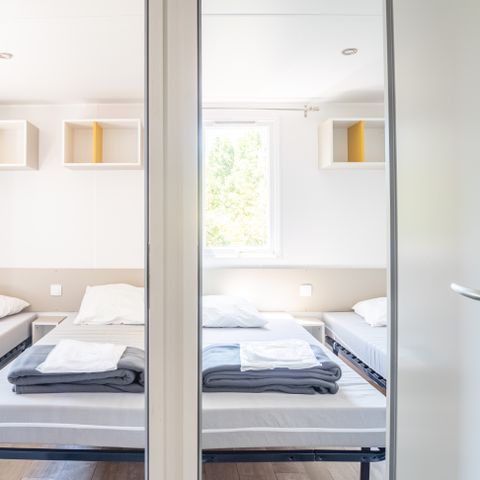Mobile home 6 persons - 3 bedrooms with air-conditioning option if available