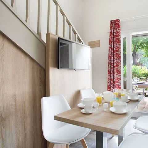 Appartement 4 personen - 2-kamer mezzanine