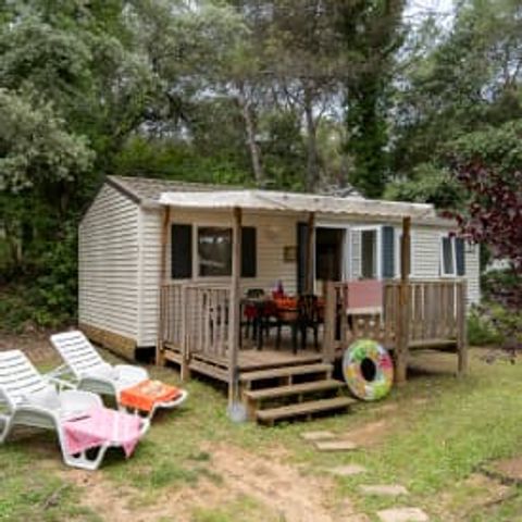 MOBILHOME 7 personas - Cabaña 6/7p 3ch aire acondicionado ***