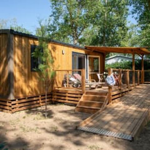 MOBILHOME 4 personnes - Cottage 4p 2ch clim **** PMR