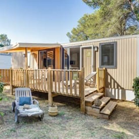 Stacaravan 6 personen - Cottage 6p 3ch 2SdB airconditioning ****