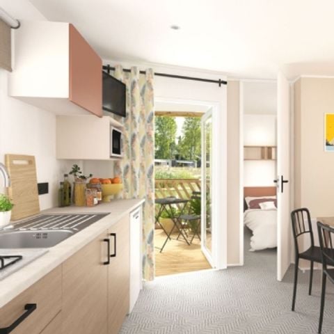 MOBILHOME 6 personnes - PREMIUM - 3 chambres - CLIM - TV - LV