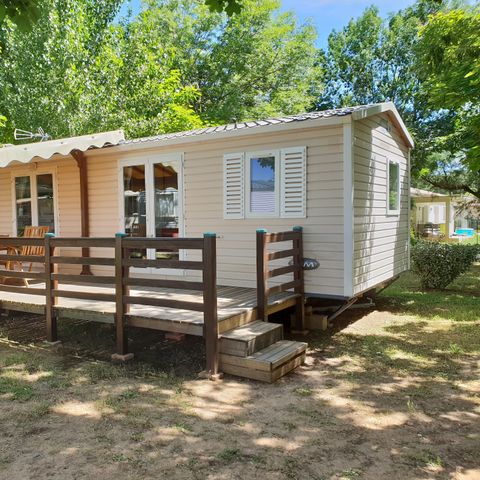 Mobilheim 5 Personen - Grand Visio Comfort + Clim + TV