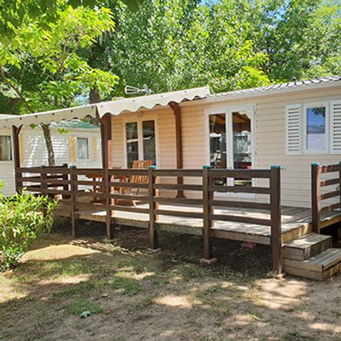 BUNGALOW 5 personnes - VISIO PREMIUM - 3 chambres - CLIM - TV - LV