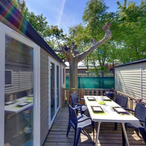 Stacaravan 4 personen - Hoog comfort 2 slaapkamers