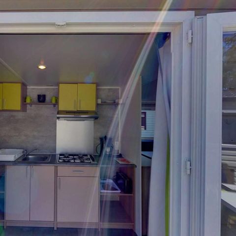 Stacaravan 4 personen - Hoog comfort 2 slaapkamers