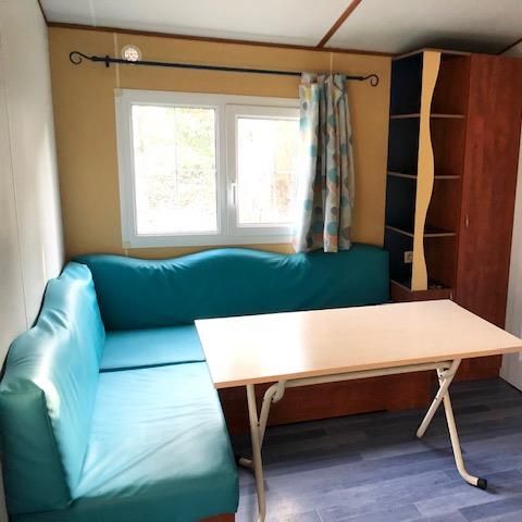 MOBILE HOME 5 people - HAWAI 2 bedrooms - 28m² - with CLIM + TV - 13 m² covered terrace