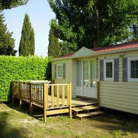 MOBILE HOME 8 people - TEXAS 3 bedrooms + tv