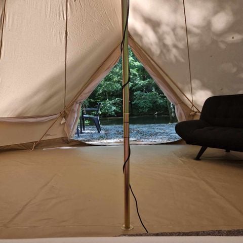 Safaritent 4 personen - Lodgetent max 4pers (max 3 volwassenen)