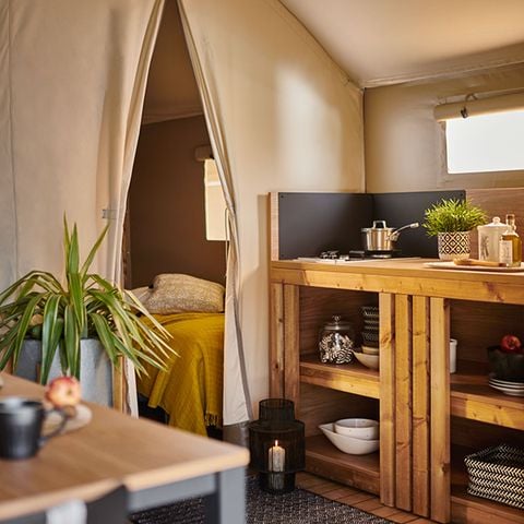 Lodge 4 personen - Lodge 2 kamers 4 pers.