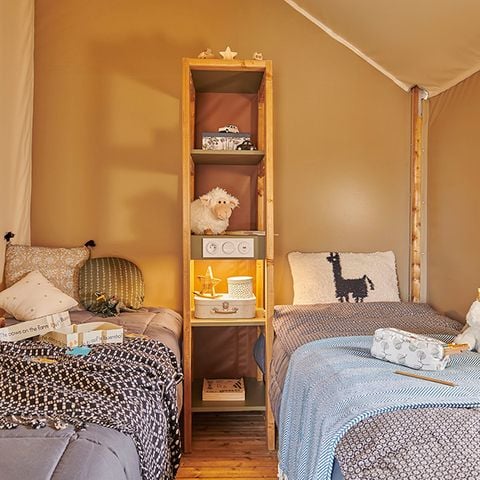 Lodge 4 personen - Lodge 2 kamers 4 pers.