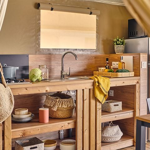 Lodge 4 personen - Lodge 2 kamers 4 pers.