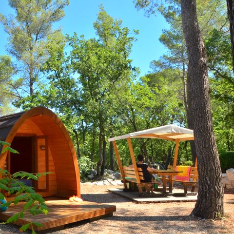 Accommodatie 2 personen - Pod (zonder sanitair)