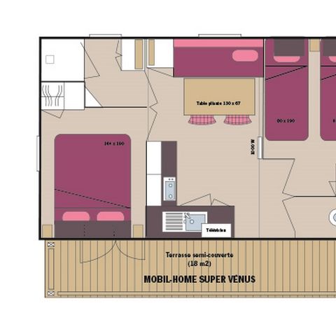 MOBILE HOME 5 people - Super Venus