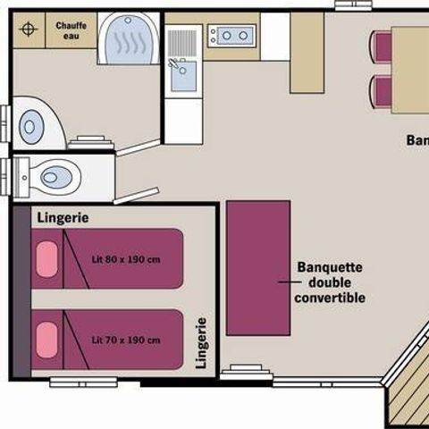 CHALET 6 persone - Fabre