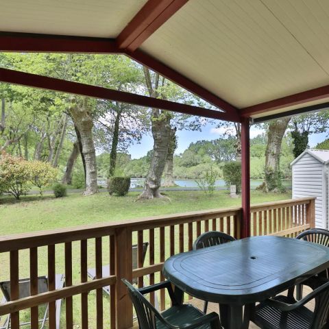 BUNGALOW 5 personnes - Mobil-Home Pêcheur 3 Pièces 5 Personnes + TV