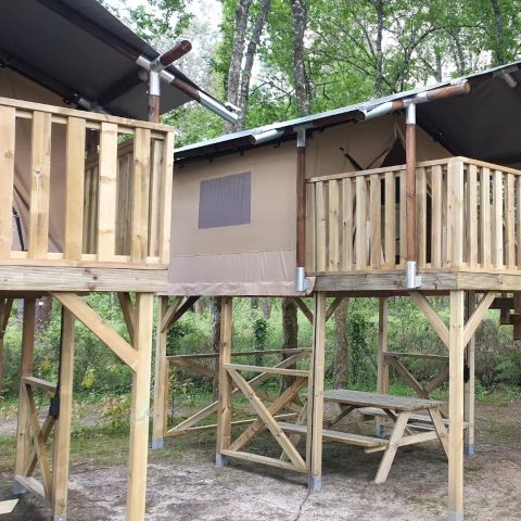 Lodge 2 personen - Mini Lodge 2 Kamers 2 Personen