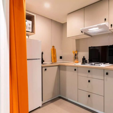 Mobilheim 4 Personen - Mobilheim Premium 3 Zimmer 4 Personen + TV