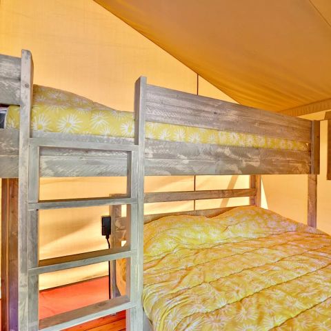 Lodge 5 personen - Lodge Safari 3 Kamers 5 Personen + TV