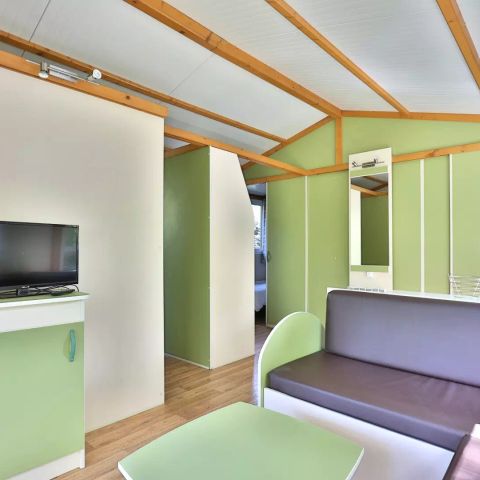 Mobile home 5 persons - Mobil-Home Forêt L 3 Rooms 5 People + TV