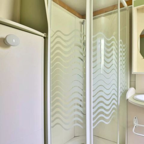 Stacaravan 5 personen - Stacaravan Forêt L 3 Kamers 5 Personen + TV