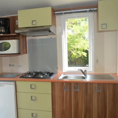 BUNGALOW 3 personnes - Mobill home Esparron 1 chambre